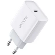 Ładowarki do telefonów - Ugreen Ugreen ładowarka sieciowa USB Power Delivery 3.0 Quick Charge 4.0+ 18W 3A biały (60450) 60450-ugreen - miniaturka - grafika 1