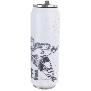 Orion Kubek termiczny termos bidon hokej PUSZKA 700 ml O-128510 + O-128510 - Kubki termiczne - miniaturka - grafika 1