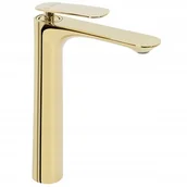 Baterie umywalkowe - Rea Bateria umywalkowa Berg Gold Wysoka B2042 - miniaturka - grafika 1