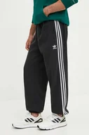 Spodnie męskie - adidas Originals spodnie męskie kolor czarny gładkie IZ4798 - miniaturka - grafika 1