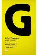 Poezja - Gołębiowski Małe Poematy Autograf Autora - miniaturka - grafika 1