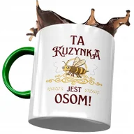 Kubki - Kubek Zielony Dla Kuzynki na Urodziny na Prezent z Nadrukiem ze Zdjęciem + Opakowanie na prezent (wzór 04) - miniaturka - grafika 1