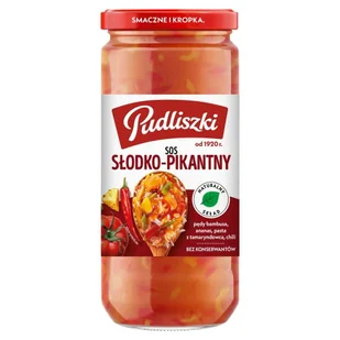 Pudliszki Sos słodko-pikantny 480 g - Majonezy i dressingi - miniaturka - grafika 1