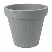 Donice - Donica plastikowa Pisa śr. 40 cm szara Vog - miniaturka - grafika 1