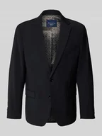 Marynarki męskie - Marynarka na 2 guziki z kołnierzem z połami - miniaturka - grafika 1