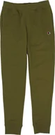 Spodnie sportowe męskie - Champion Spodnie męskie Champion Rib Cuff Pants oliwkowe 220301 GS573 XL - miniaturka - grafika 1