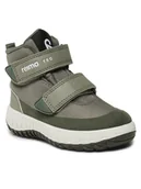 Buty dla chłopców - Reima Trzewiki Patter 2.0 5400042A Zielony - miniaturka - grafika 1