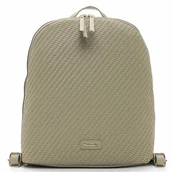 Plecaki - Tamaris Leila City Backpack 32 cm khaki - miniaturka - grafika 1