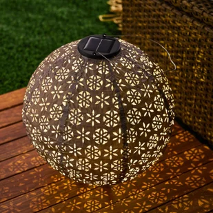 Pauleen Sunshine Dreamer solarna lampa LED taupe - Lampy ogrodowe - miniaturka - grafika 1