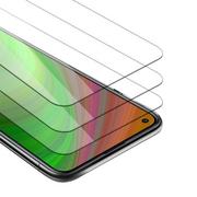 Szkła hartowane na telefon - 3x Szkło Hartowane Do Huawei MATE 30 LITE w KRYSTALICZNIE CZYSTE Folia pancerna Ochronny Tempered Glass Cadorabo - miniaturka - grafika 1