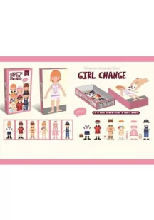 Układanka magnetyczna - przebieralnia - Moda i uroda - miniaturka - grafika 1