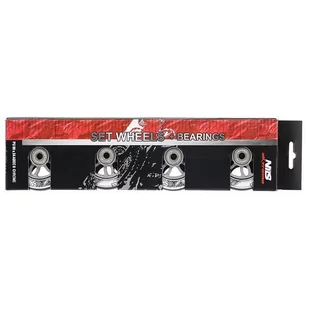 PU 90x24 82A CZARNE N (4 szt.) + ABEC-9 CHROME (8 szt.) ZESTAW NILS EXTREME - Akcesoria do skatingu - miniaturka - grafika 3