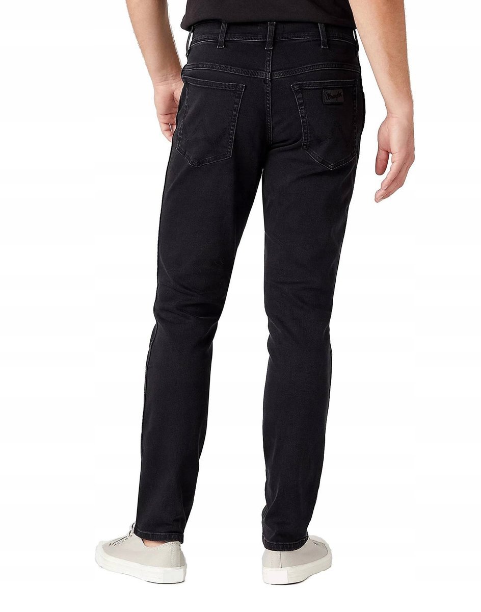 WRANGLER TEXAS SLIM BLACK CROW W12SHP363 40/30