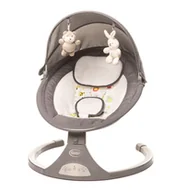 Leżaczki i huśtawki - 4 BABY Huśtawka ROCK'N RELAX XXIII GREY - miniaturka - grafika 1