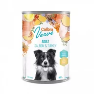 Mokra karma dla psów - Calibra Verve GF Adult salmon turkey 400 g - mokra karma dla psa z łososiem i indykiem - miniaturka - grafika 1