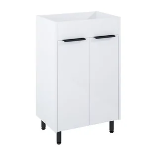 Szafka podumywalkowa Ameland biała 84,6 x 51,3 cm Elita - Szafki łazienkowe - miniaturka - grafika 1