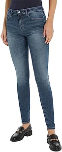 Tommy Hilfiger Damskie spodnie jeansowe Th Flex Como Skinny Rw Sau, Sau, 33W / 30L - Spodnie damskie - miniaturka - grafika 1