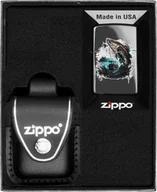 Trafika - Zestaw ZIPPO Zapalniczka FISH AND BOAD DESIGN Prezentowy No3 - miniaturka - grafika 1