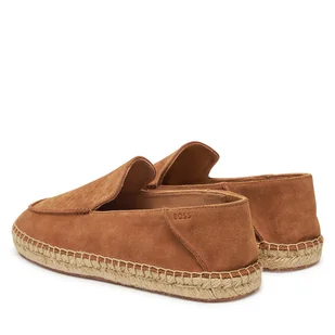 Espadryle BOSS Madeira Slon 50541781 Brązowy - Espadryle męskie - miniaturka - grafika 1