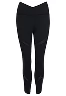Legginsy - Superdry Damskie legginsy modelujące Flex Mesh, Czarny, 38 - miniaturka - grafika 1