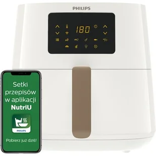 Philips Essential Connected Ovi XL HD9280/30 Biały - Frytkownice - miniaturka - grafika 1