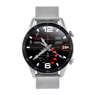 Watchmark WL13 Srebrny - Smartwatch - miniaturka - grafika 1