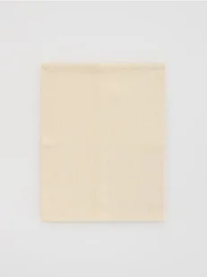 Reserved - Bawełniany komin - złamana biel - Apaszki i szaliki damskie - miniaturka - grafika 1