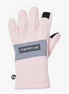 Rękawiczki dla dzieci - Rękawiczki dziecięce Columbia Youth Fast Trek III Glove satin pink S - miniaturka - grafika 1