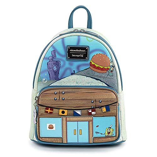Loungefly - Mini plecak SpongeBob - Krusty Krab - 0671803362123