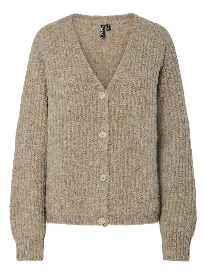 Pieces Kardigan w kolorze beżowym
