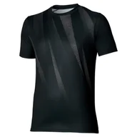 Koszulki sportowe męskie - Koszulka męska Mizuno Core Graphic SS Tee M Black L - miniaturka - grafika 1