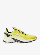 Buty zimowe męskie - Buty trailowe Salomon Supercross 4 - sulphur/vanila/black - miniaturka - grafika 1