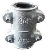 Akcesoria hydrauliczne - Un Kratka Kanalizacyjna Biała 110 Prosta Chrom K10Ph K10PH 1110002049101 - miniaturka - grafika 1