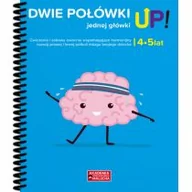 Książki edukacyjne - Akademia Inteligentnego Malucha Dwie połówki jednej główki UP! - 4-5 lat - Praca zbiorowa - miniaturka - grafika 1