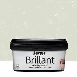 Powłoka dekoracyjna Jeger Brillant 1 l Cotton - Tynki - miniaturka - grafika 1