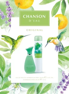 Chanson D'Eau Zestaw prezentowy Original (woda toaletowa 100ml+dezodorant spray 200ml) - Zestawy perfum damskich - miniaturka - grafika 1
