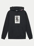 Bluzy męskie - Element Bluza ELYSF00284 Czarny Regular Fit - miniaturka - grafika 1