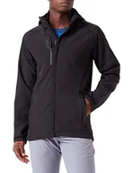 Kurtki męskie - Regatta Męska kurtka softshell z podszewką X-Pro z odstraszaczem, czarna (czarna), XXL (rozmiar producenta: XXL) - miniaturka - grafika 1