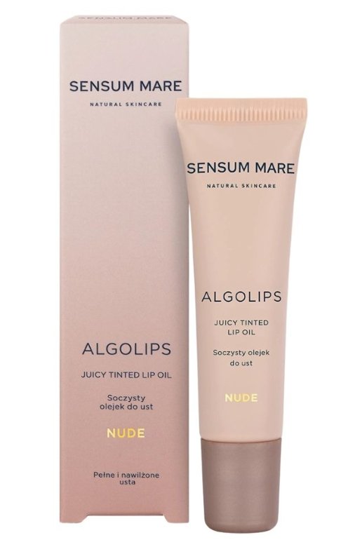 Sensum Mare Algolips Soczysty olejek do ust, Nude