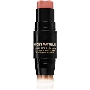 Nudies All Over Face Matte Lux — Róż w sztyfcie - Róże do policzków - miniaturka - grafika 1