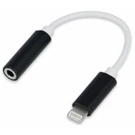 Adaptery i przejściówki - Adapter do iPhone 8-PIN-audio jack 3,5 mm czarny 8_2231072 - miniaturka - grafika 1