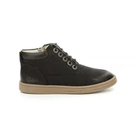 Buty dla dziewczynek - Kickers Buty dziecięce Tackland, br?zowy, 28 EU - miniaturka - grafika 1