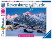 Puzzle - Puzzle 2D, Highlights, Góry Bernese Oberland, Murren, 1000 el. - miniaturka - grafika 1