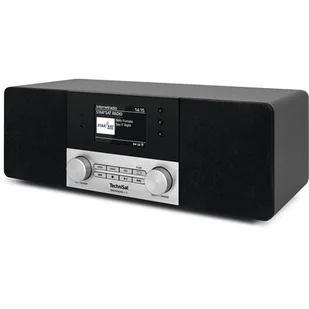 TechniSat DigitRadio 4 IR Radio FM DAB+Czarno-srebrny - Radia - miniaturka - grafika 1