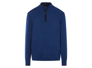 LIVERGY® Sweter męski z wiskozą (L (52/54), Niebieski) - Swetry męskie - miniaturka - grafika 1