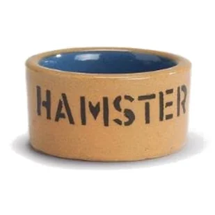 Maelson beez herbat 801445 ceramiczna zapewnia Hamster, 7.5 cm, beżowy/niebieski - Pozostałe akcesoria dla kotów - miniaturka - grafika 2