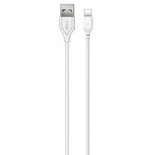 Xo Kabel NB103 typ-C biały 2,1A 1m - Kable USB - miniaturka - grafika 1