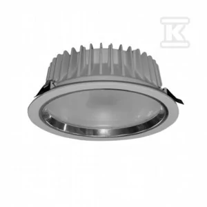 Downlight LED SPMI3000 240mm 28W 4000K 3000lm opal IP43 podtynkowy okrągły biały - Oprawy, klosze i abażury - miniaturka - grafika 1