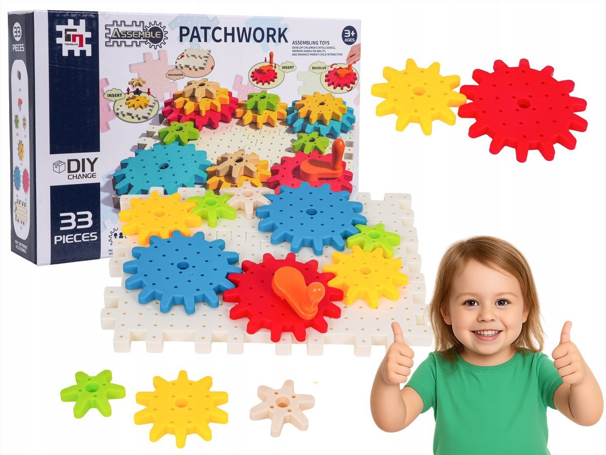 Zestaw Klocków STEAM 33el.