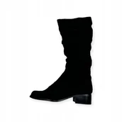 Kozaki damskie - Kozaki damskie płaski obcas CHARLES DAVID 38 - miniaturka - grafika 1